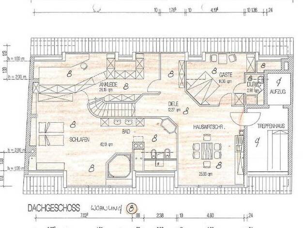 Wohnung zum Kauf provisionsfrei 677.000 € 5 Zimmer 170 m² 4. Geschoss Rennweg Altstadt und engere Innenstadt 90489