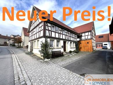 Einfamilienhaus zum Kauf 124.000 € 6 Zimmer 101,8 m² 221 m² Grundstück Hausen Hausen 97647