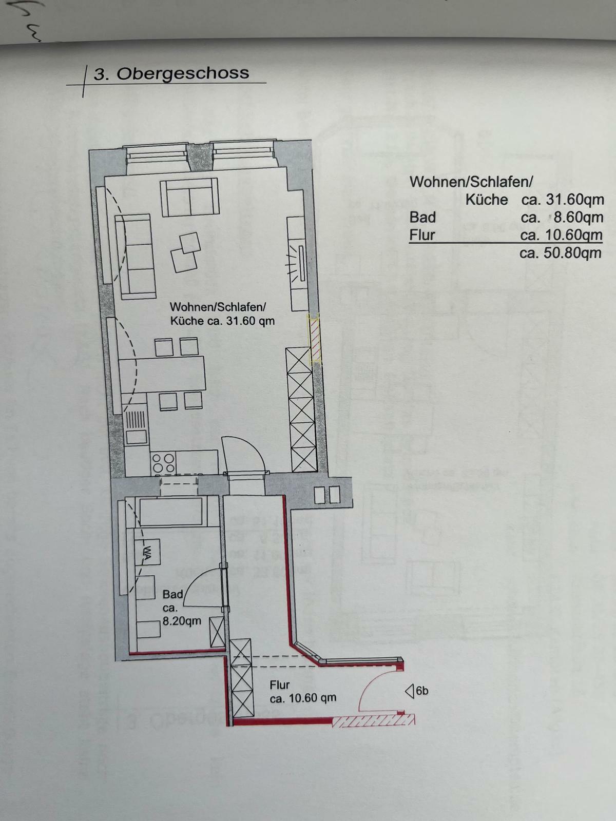 Studio zum Kauf 279.000 € 1 Zimmer 51 m²<br/>Wohnfläche 3.<br/>Geschoss Reichsstadt Kempten 87435