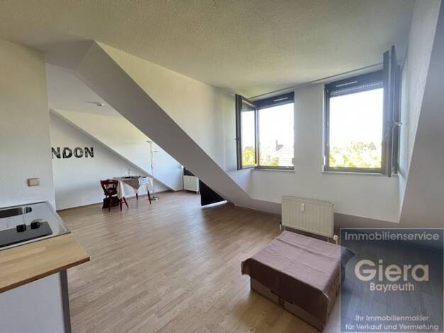 Studio zur Miete 550 € 1 Zimmer 36,1 m² 3. Geschoss frei ab 01.09.2025 Emil-Warburg-Weg 24 Birken Bayreuth 95447