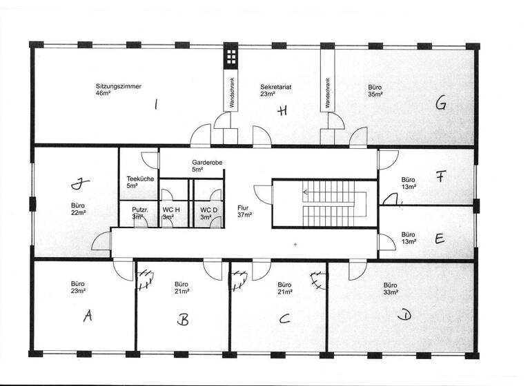 Bürofläche zur Miete provisionsfrei 10 € 1 Zimmer 35 m² Bürofläche Tullastr. 75 Brühl Freiburg im Breisgau 79108