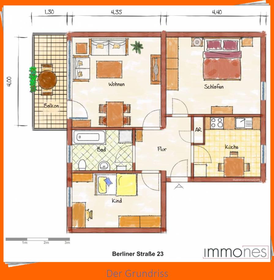 Wohnung zur Miete 640 € 3 Zimmer 69 m²<br/>Wohnfläche 2.<br/>Geschoss ab sofort<br/>Verfügbarkeit Berliner Straße 25 Bad Neustadt Bad Neustadt an der Saale 97616