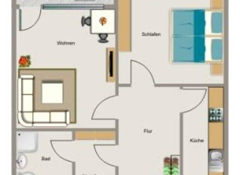 Wohnung zur Miete 454 € 2,5 Zimmer 54 m² 3. Geschoss frei ab 01.03.2026 Rheinpreußenstraße 103 Hochheide Duisburg 47198