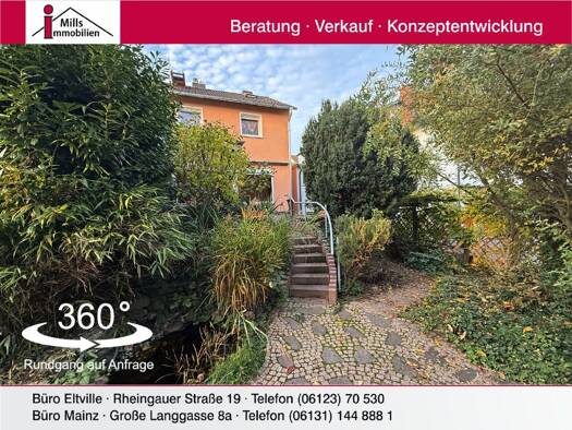 Einfamilienhaus zum Kauf 438.000 € 5 Zimmer 100 m² 312 m² Grundstück Rüdesheim am Rhein 65385