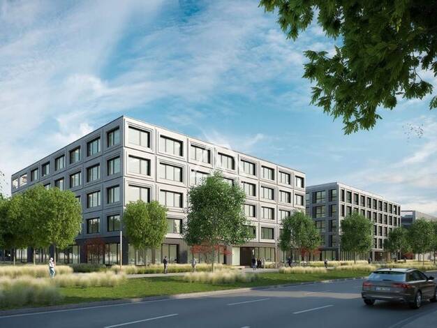 Bürofläche zur Miete - Erstbezug provisionsfrei 17,90 € 14.600 m² Bürofläche teilbar ab 250 m² Kaiserlei Offenbach am Main 63067