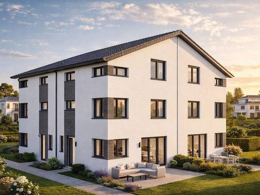 Doppelhaushälfte zum Kauf - Erstbezug provisionsfrei 599.000 € 6 Zimmer 123 m² 185 m² Grundstück Niendorf Hamburg 22455