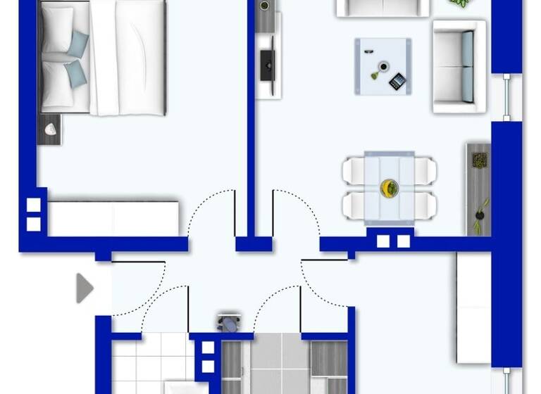 Wohnung zum Kauf 68.000 € 3 Zimmer 58,7 m² frei ab sofort Schwarza Rudolstadt 07407