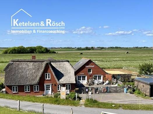 Haus zum Kauf 1.150.000 € 6 Zimmer 160 m² 8.341 m² Grundstück Westerschütting Pellworm 25849