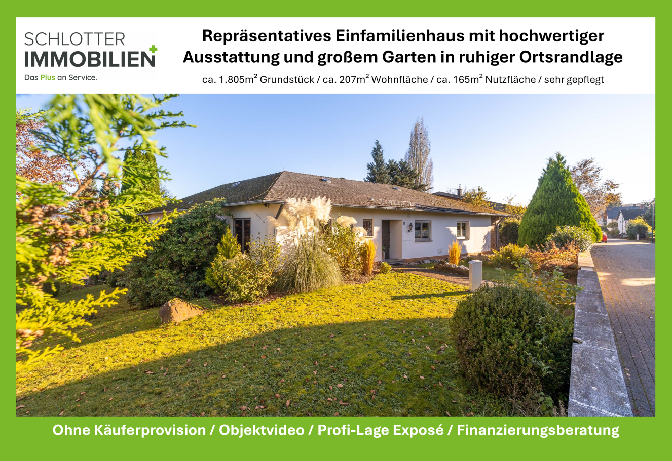 Einfamilienhaus zum Kauf provisionsfrei 349.000 € 7 Zimmer 207 m²<br/>Wohnfläche 1.805 m²<br/>Grundstück Hüblingen 56479