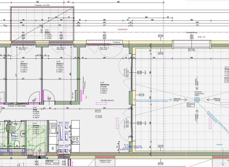 Wohnung zur Miete 1.393 € 2 Zimmer 93,4 m² 5. Geschoss frei ab 01.04.2026 Reininghausstraße Eggenberg Graz 8020