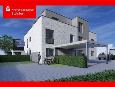 Wohnung zum Kauf - Erstbezug provisionsfrei 303.566 € 2 Zimmer 62,8 m² Emsdetten 48282