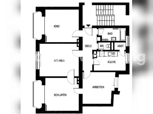 Wohnung zur Miete Tauschwohnung 1.750 € 4 Zimmer 92 m² 3. Geschoss Berg am Laim München 81673