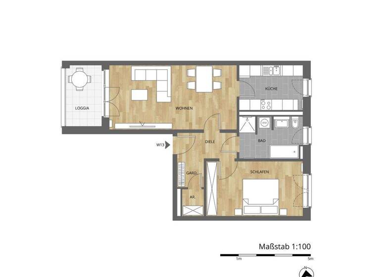 Wohnung zum Kauf - Erstbezug provisionsfrei 349.000 € 2 Zimmer 70,4 m² 2. Geschoss Atter Osnabrück 49090