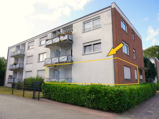 Wohnung zum Kauf 129.000 € 2 Zimmer 52 m² Geschoss EG/2 Lingen Lingen (Ems) 49809