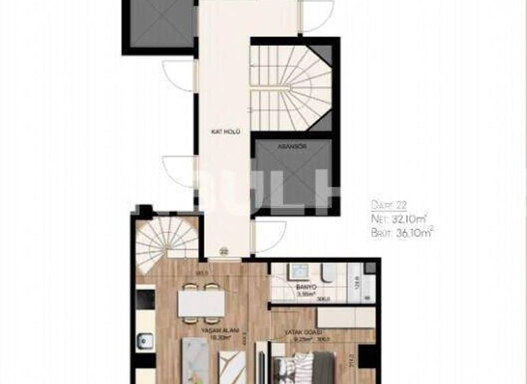 Penthouse zum Kauf 292.000 € 3 Zimmer 73 m² EG Istanbul 34714