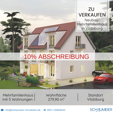 Wohnung zum Kauf provisionsfrei 251.784 € 2 Zimmer 48,4 m² 1. Geschoss Schwalbenloh 2 Vilsbiburg Vilsbiburg 84137