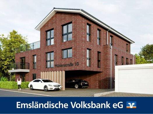 Wohnung zum Kauf - Erstbezug 369.900 € 3 Zimmer 87,3 m² 1. Geschoss Neustadt Meppen 49716