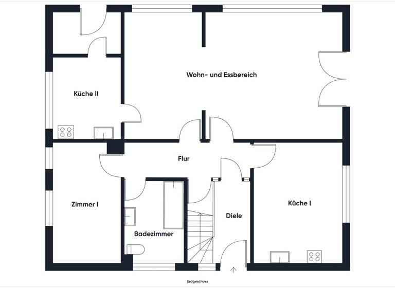 Einfamilienhaus zum Kauf 329.000 € 7 Zimmer 161,4 m² 1.167 m² Grundstück Conrebbersweg Emden 26721