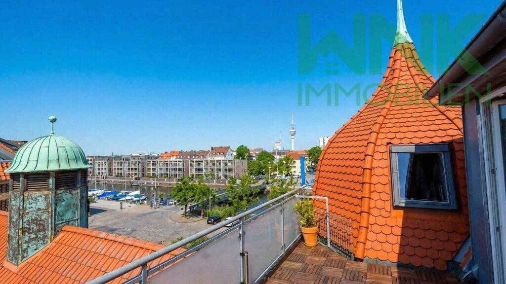 Maisonette zur Miete 1.716 € 4 Zimmer 156 m² Kaistraße 1 Geestemünde Bremerhaven / Geestemünde 27570