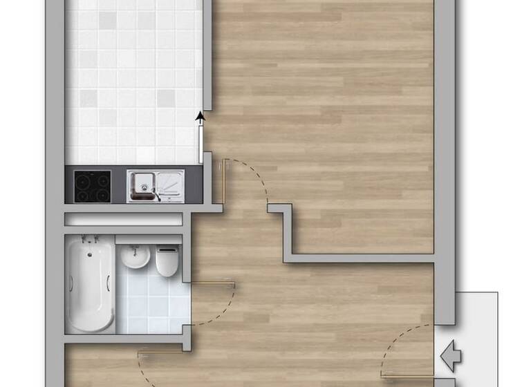 Wohnung zur Miete 440 € 3 Zimmer 71,8 m² 2. Geschoss frei ab 01.06.2026 Konstantin-Ziolkowski-Straße 20 Gotha 99867