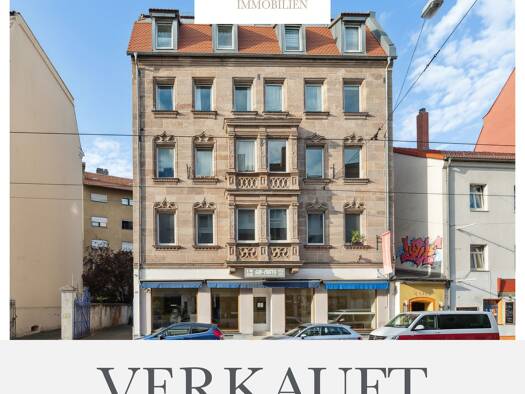 Mehrfamilienhaus zum Kauf 2.180.000 € 1 Zimmer 691 m² 390 m² Grundstück frei ab sofort St Johannis Nürnberg 90419