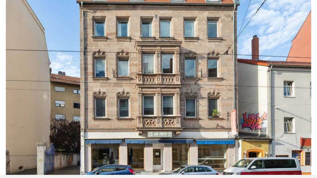 Mehrfamilienhaus zum Kauf 2.180.000 € 1 Zimmer 691 m² 390 m² Grundstück frei ab sofort St Johannis Nürnberg 90419