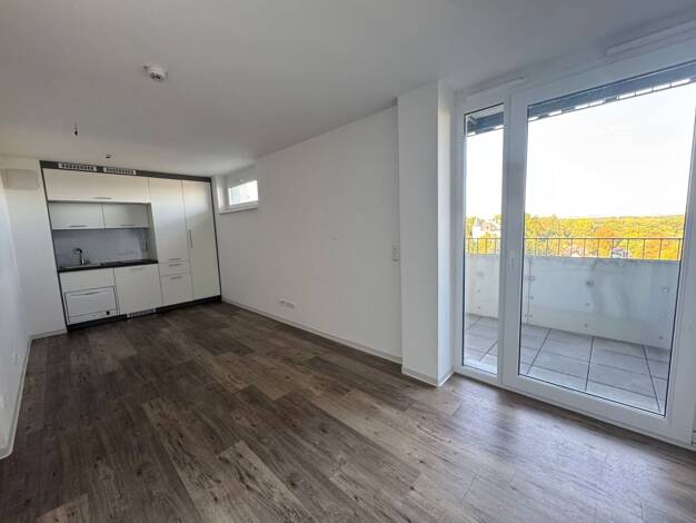 Wohnung zur Miete 880 € 1 Zimmer 28,7 m² 8. Geschoss frei ab sofort Ostparkstraße 45 Ostend Frankfurt am Main 60385