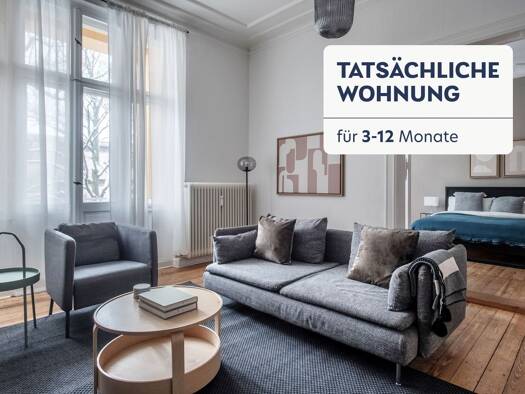 Studio zur Miete 1.230 € 3 Zimmer 80 m² 2. Geschoss frei ab sofort Johannisberger Str. 11 Wilmersdorf Berlin 14197