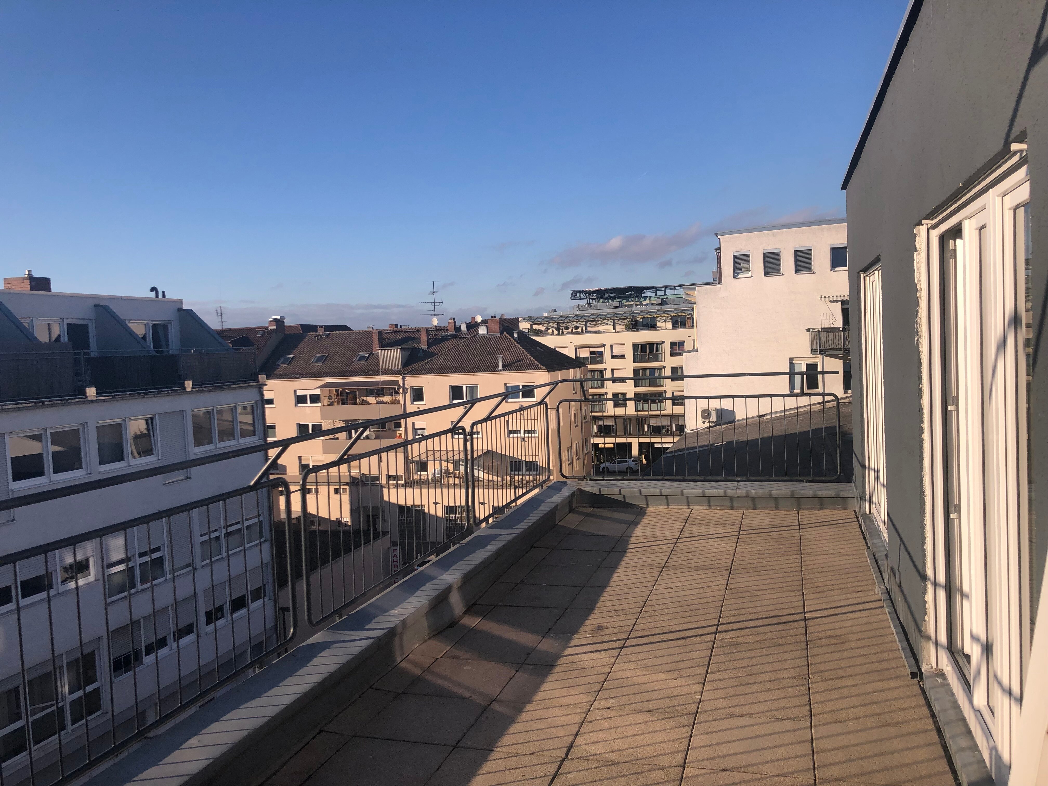 Studio zur Miete 805 € 2 Zimmer 47,9 m²<br/>Wohnfläche 5.<br/>Geschoss ab sofort<br/>Verfügbarkeit Saalbaustraße 6 Rheintor / Grafenstraße Darmstadt 64283