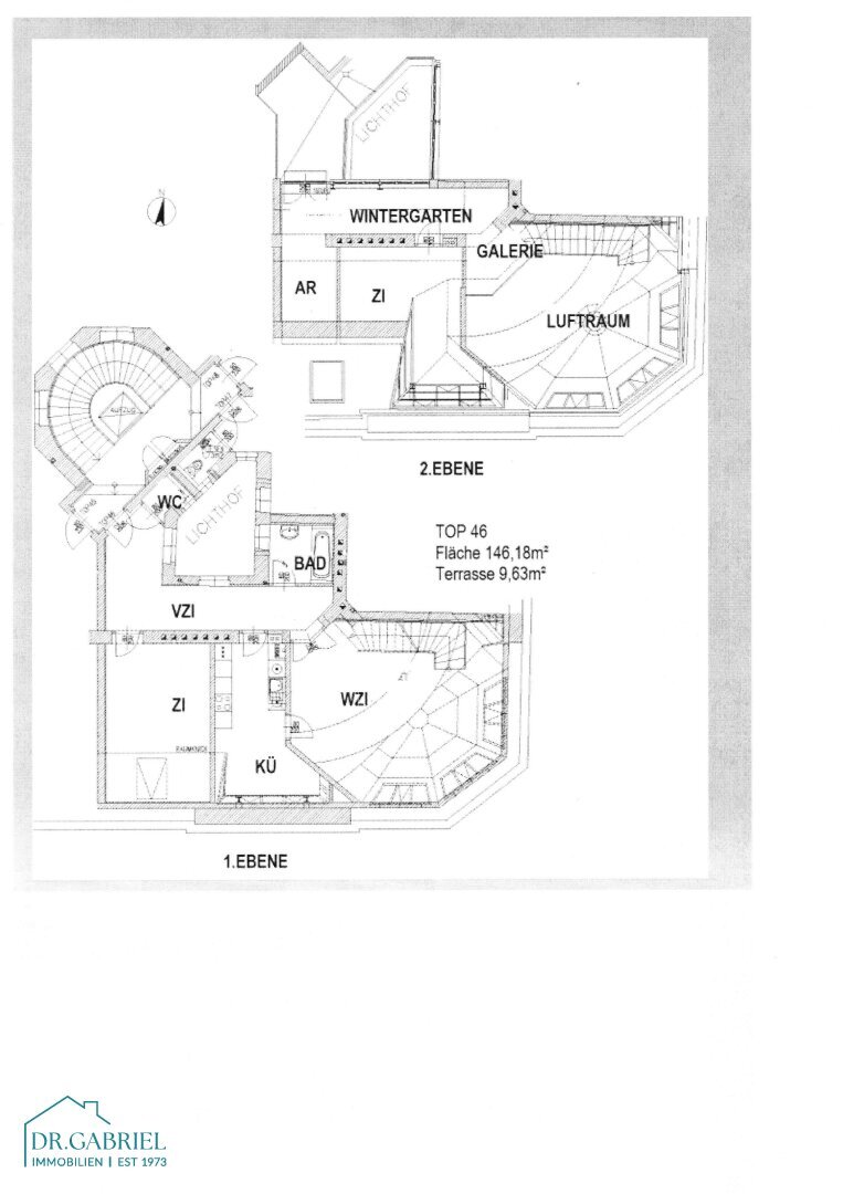 Maisonette zur Miete 2.008 € 3 Zimmer 146 m²<br/>Wohnfläche Wien 1040