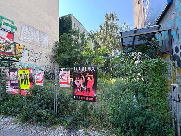 Gewerbegrundstück zur Miete 2.500 € 300 m² Grundstück frei ab 01.10.2026 Frankfurter Allee 58 Friedrichshain Friedrichshain-Kreuzberg 10247