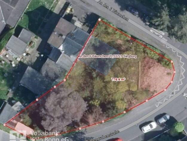 Grundstück zum Kauf 450.000 € 781 m² Grundstück Siegburg 53721