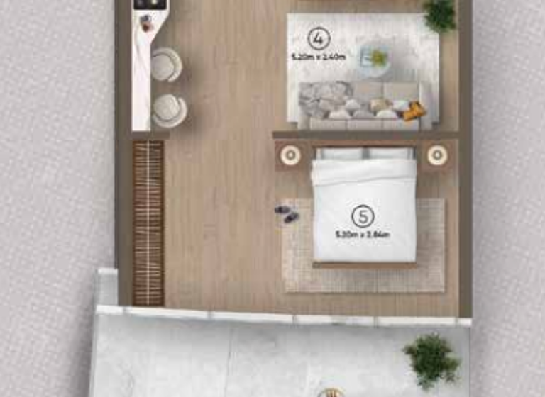 Studio zum Kauf - Erstbezug 204.213 € 1 Zimmer 35,7 m²