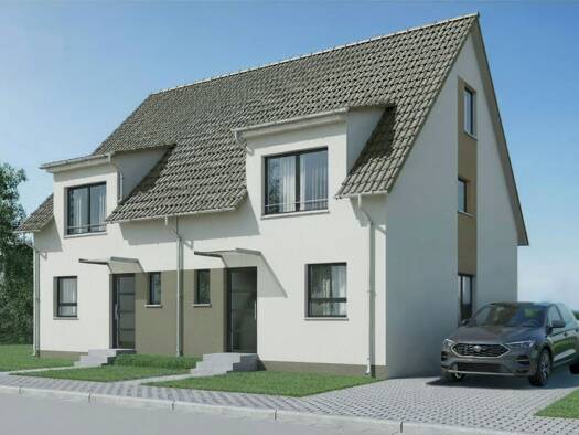 Doppelhaushälfte zum Kauf provisionsfrei 629.310 € 5,5 Zimmer 137,5 m² 320 m² Grundstück Ödernhardt Berglen 73663