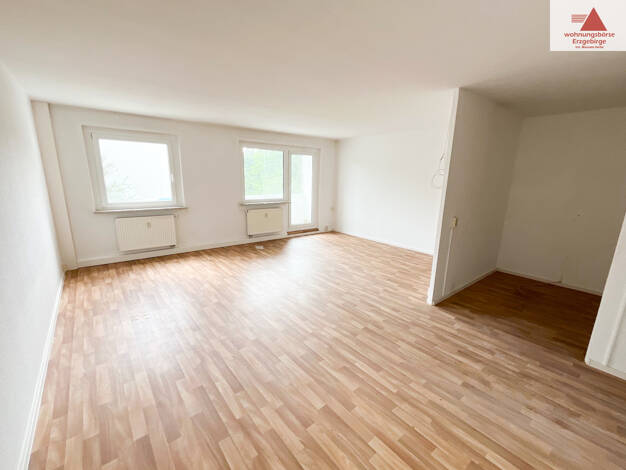 Wohnung zur Miete 416 € 3 Zimmer 69,3 m² 3. Geschoss Barbara-Uthmann-Ring 62 Annaberg Annaberg-Buchholz 09456