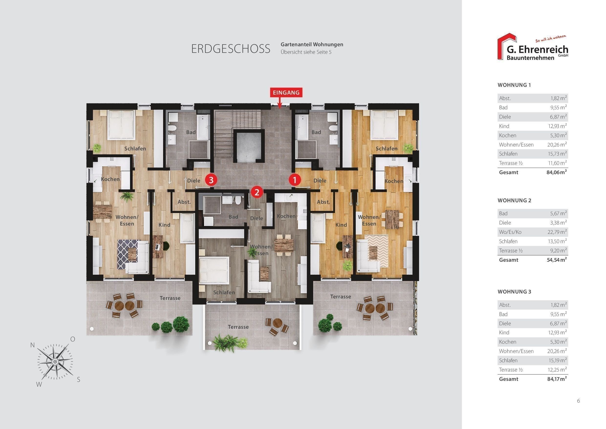 Wohnung zum Kauf provisionsfrei 499.500 € 3 Zimmer 104,8 m²<br/>Wohnfläche 2.<br/>Geschoss ab sofort<br/>Verfügbarkeit Fliederstraße 23 Höflarn Schwandorf 92421