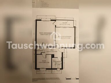 Wohnung zur Miete Tauschwohnung 539 € 2 Zimmer 52 m² 2. Geschoss Wilhelmstadt Berlin 13587