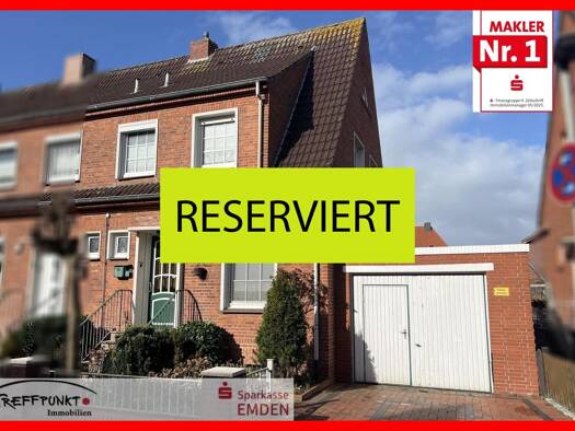 Reihenendhaus zum Kauf 129.000 € 3 Zimmer 70 m² 270 m² Grundstück Barenburg Emden 26721
