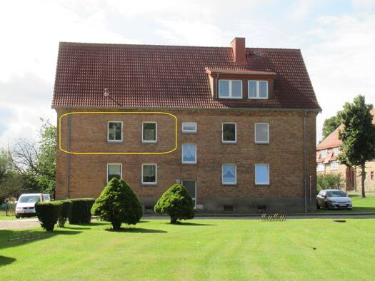 Wohnung zur Miete 428 € 3 Zimmer 59 m² Geschoss 1/2 frei ab sofort Hauptstr. 28 Setzin 19230