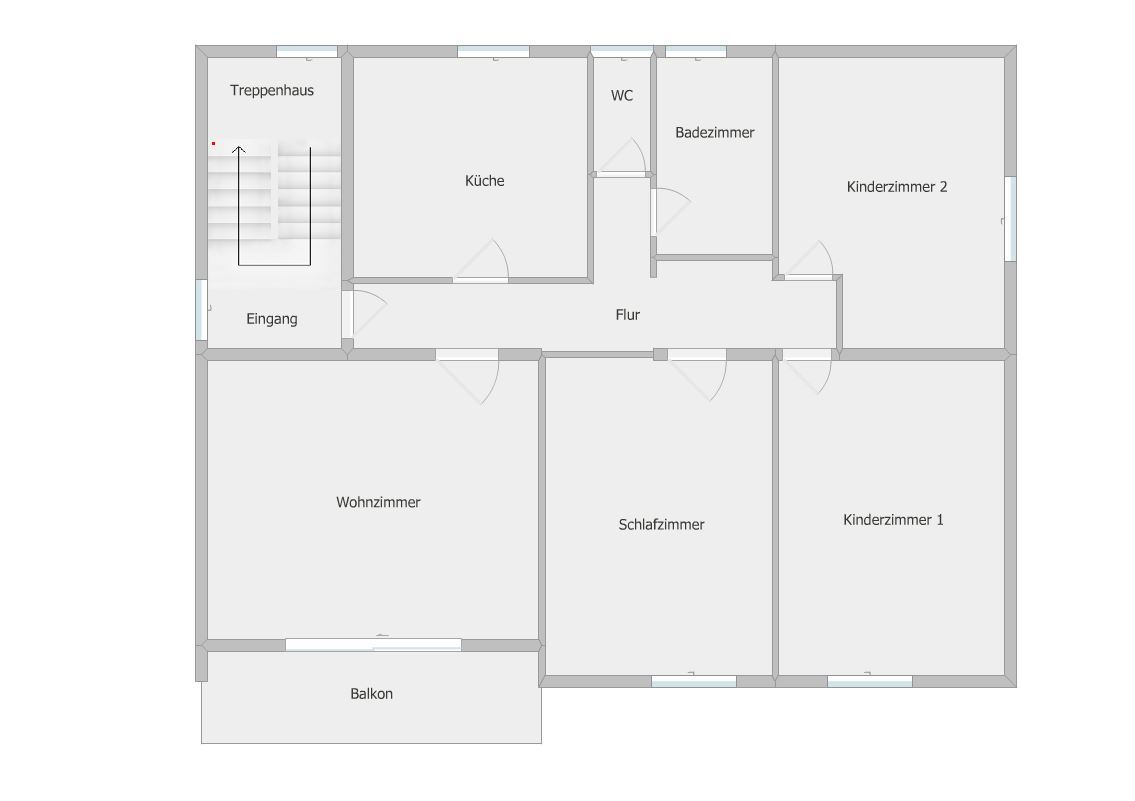 Wohnung zur Miete 995 € 4 Zimmer 103 m²<br/>Wohnfläche 1.<br/>Geschoss Tegernheim 93105