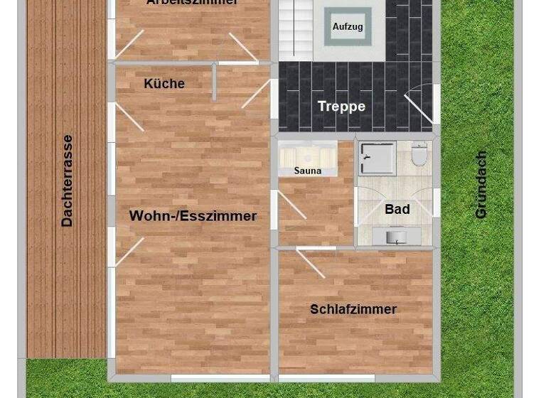 Penthouse zum Kauf 498.000 € 3 Zimmer 86,3 m² Bad Wilhelmshöhe Kassel 34131