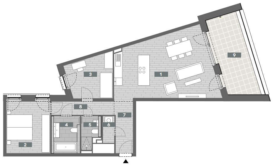 Wohnung zum Kauf provisionsfrei 690.000 € 3 Zimmer 94,6 m²<br/>Wohnfläche 4.<br/>Geschoss Langer Anger 34 Bahnstadt - Ost Heidelberg 69115