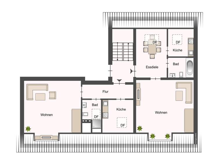 Wohnung zum Kauf 139.000 € 1,5 Zimmer 36 m² 3. Geschoss Hedelfingen Stuttgart / Hedelfingen 70329