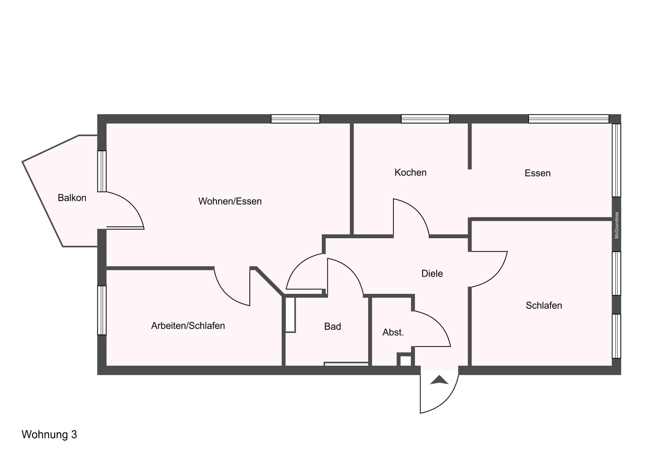 Wohnung zum Kauf 240.000 € 4 Zimmer 79,8 m²<br/>Wohnfläche Horhausen 56593