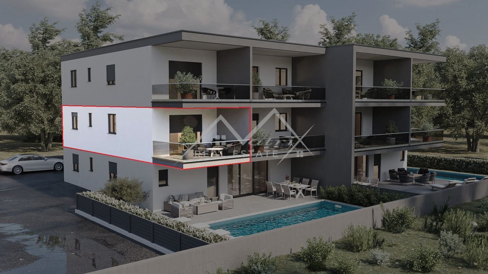 Wohnung zum Kauf 335.000 € 3 Zimmer 81 m²<br/>Wohnfläche 1.<br/>Geschoss Novigrad 52466