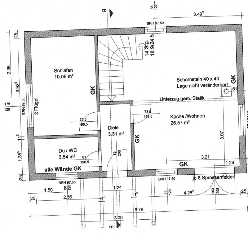 Haus zum Kauf 249.000 € 4,5 Zimmer 70 m²<br/>Wohnfläche 1.170 m²<br/>Grundstück Naundorf Struppen 01796