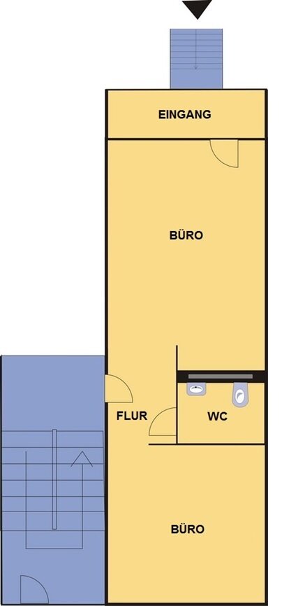 Bürogebäude zur Miete 4,98 € 2 Zimmer 40,2 m²<br/>Bürofläche Faleska-Meinig-Str. 72 Markersdorf 621 Chemnitz 09122