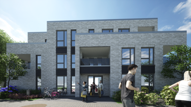Wohnung zum Kauf provisionsfrei als Kapitalanlage geeignet 324.000 € 2 Zimmer 61,4 m² Nadorster Strasse 184 a und b Nadorst Oldenburg 26123