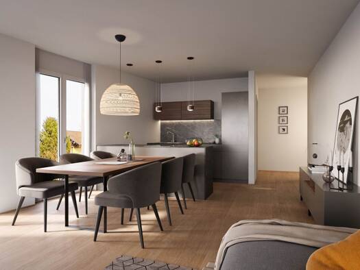 Wohnung zum Kauf - Erstbezug provisionsfrei 623.000 € 4 Zimmer 93,3 m² 2. Geschoss Mäder 6841