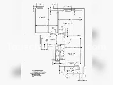 Wohnung zur Miete Tauschwohnung 620 € 2 Zimmer 58 m² 2. Geschoss Deutz Köln 50679